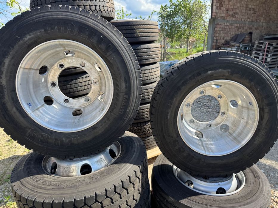 Jante aluminiu Alcoa aliaj 17.5 Atego Man Iveco