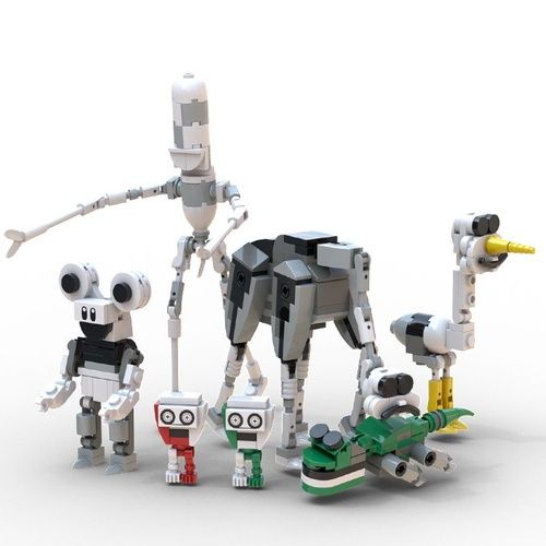 Лего Zoonomaly строительные блоки