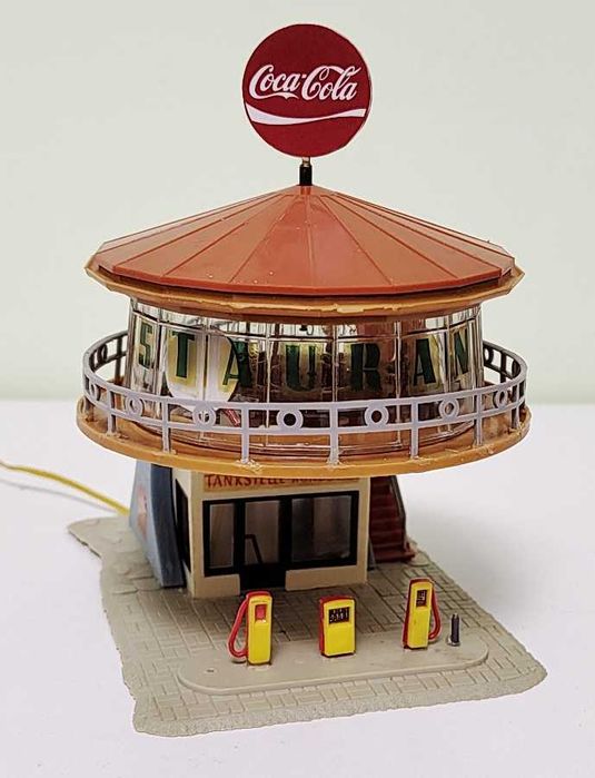 macheta benzinarie restaurant cafenea diorama Faller B214/215 H0