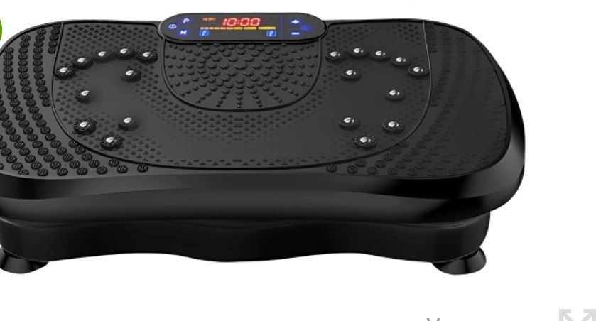 Виброплатформа для похудения ZANI Vibrom3 с bluetooth, тренажер