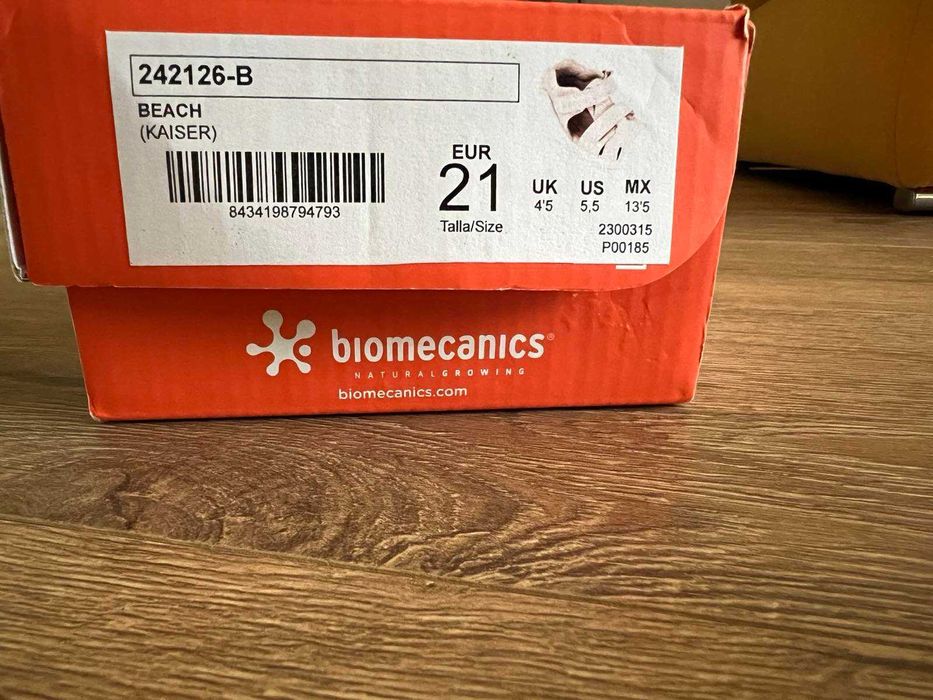 Бебешки сандали Biomecanics за проходили, EUR 21