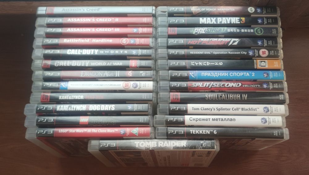Продам игры для Sony Playstaytion 3 бу в отличном состоянии PS3 ПС3