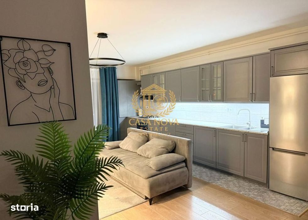 Apartament 2 camere 57mp, finisat modern, etaj intermediar, Centru — fotografia 1