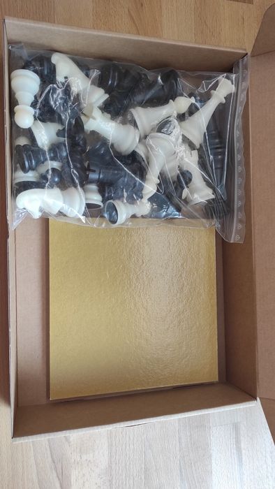 Set Șah Deico Games – piese dimensiuni oficiale de turneu – Nou