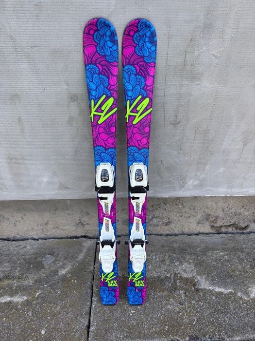 Ski Schiuri piste all-round fete K2 Luv Bug 112 cm
