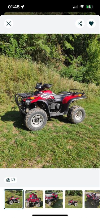 Vand atv linhai 300 4x4