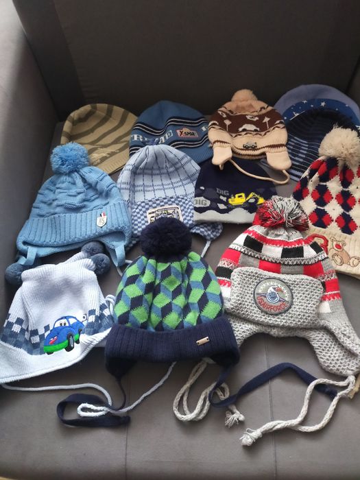 Шапка +снуд зимняя детская