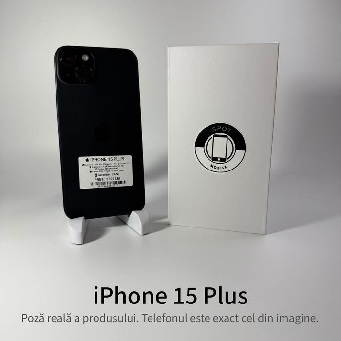 ispotmobile.ro  iPhone 15 Plus 128GB Garanție 2 ani