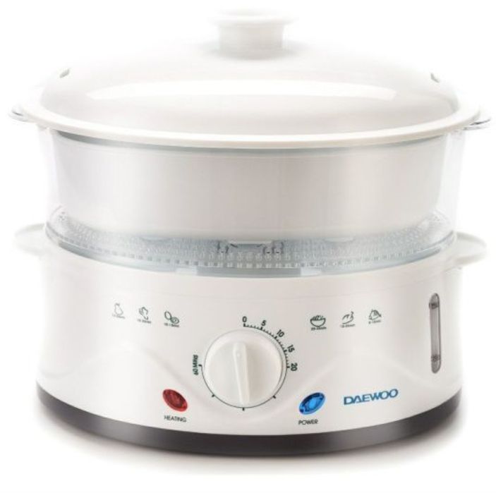 Aparat de gatit cu aburi Daewoo DFS900W, 900 W