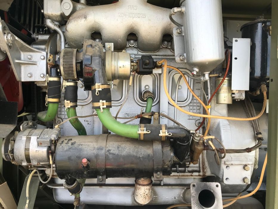 Электростанция дизельный генератор