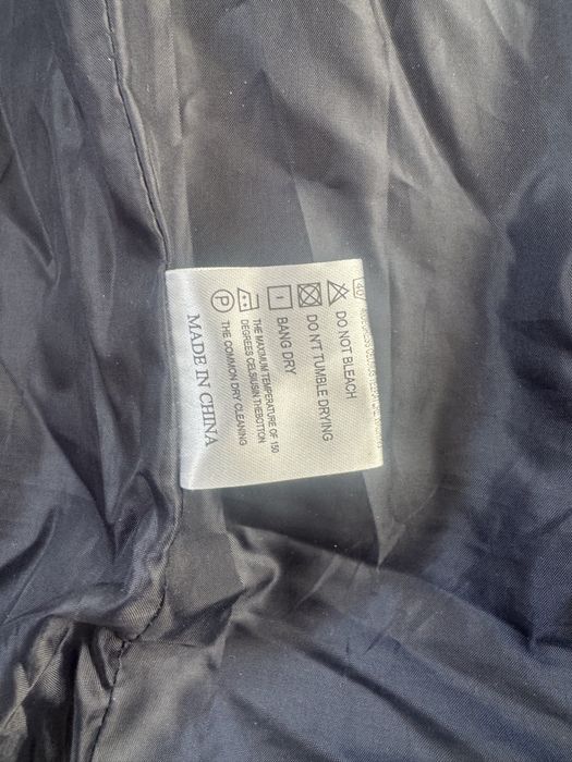 Dior Oblique Down Jacket Navy Blue