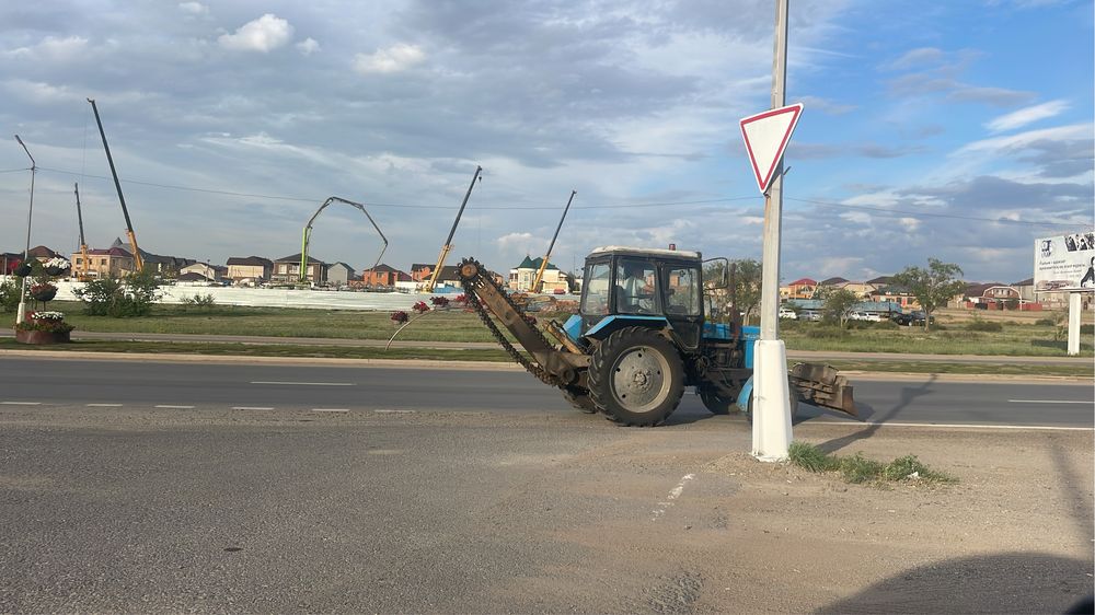 Траншеекопатель, фреза, грунторез