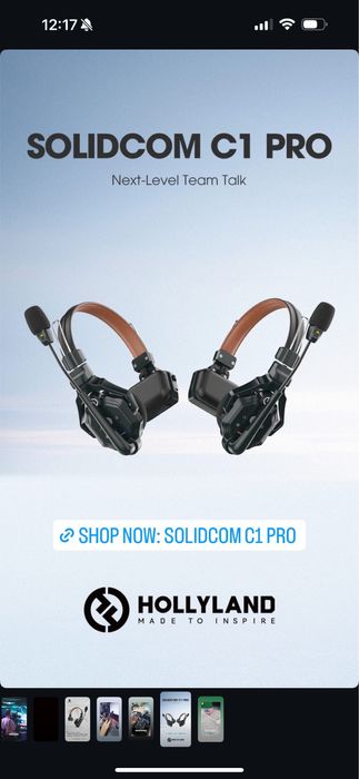 Hollyland solidcom c1 pro