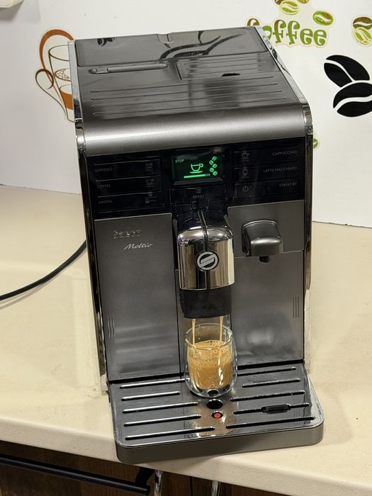 Кафемашина кафе автомат Saeco moltio с гаранция