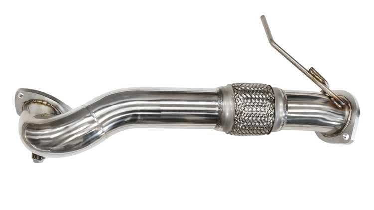 Даунпайп 1.8т downpipe ауди а3 леон голф 4 к04 предно предаване