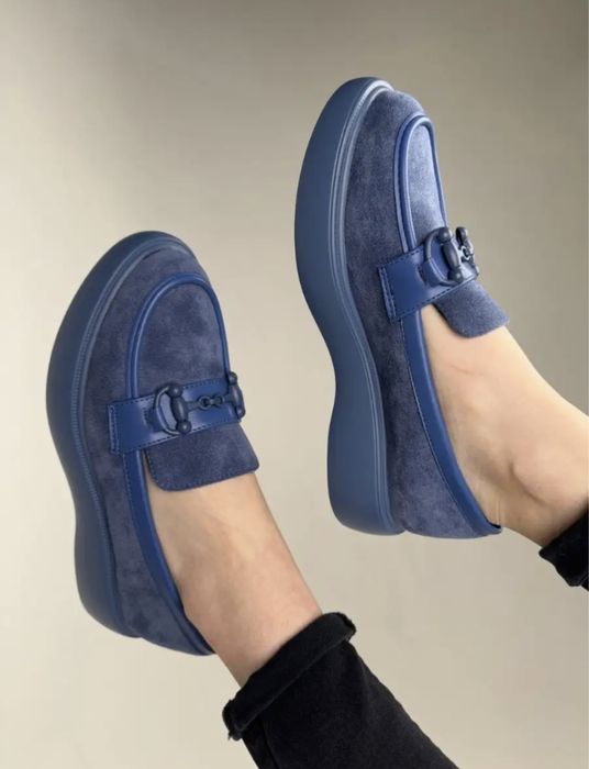 Лоферы на платформе