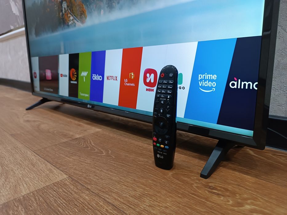 Телевизор 4k UHD LG original webOS Magic пультом.