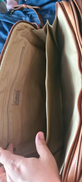 Кожаная Сумка кожа L.L.Bean