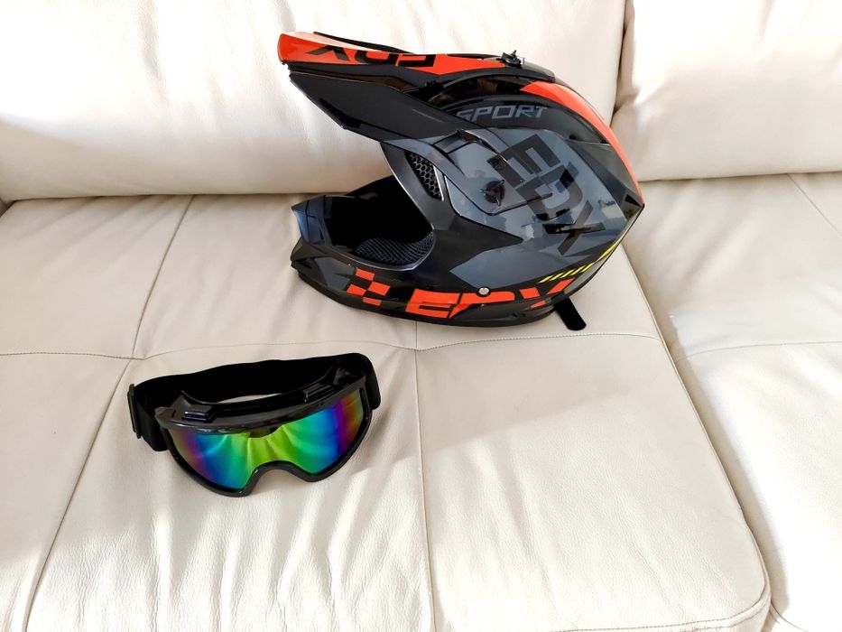 Casca Moto OFF Road Casca MOTO Enduro-Atv M , L, XL