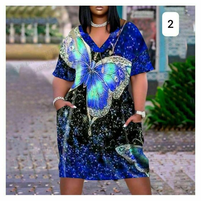 Rochie superba cu print modern
