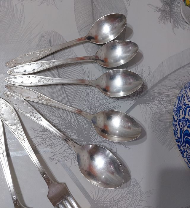 Столовые приборы мельхиор