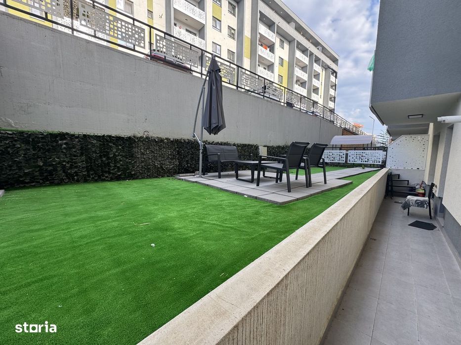 Bloc nou 2 camere 55 mp și grădină 80 mp modern