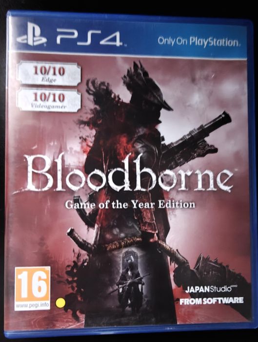 Диск на playstation 4 Bloodborne