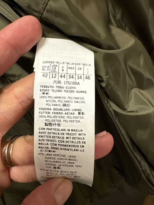 Greacă de iarnă matlasata, kaki, mărimea S-M