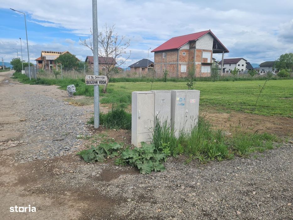Teren intravilan- Hărman, 613 mp, zonă foarte bună,strada Bogdan Vodă.