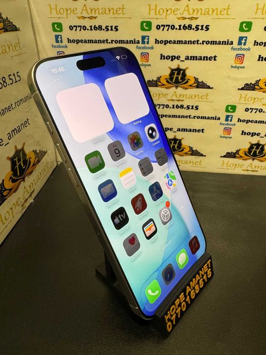 Hope Amanet P3 Iphone 16 pro max / 256 gb / 95% baterie