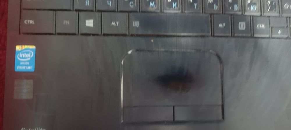 Ноутбук toshiba рабочий