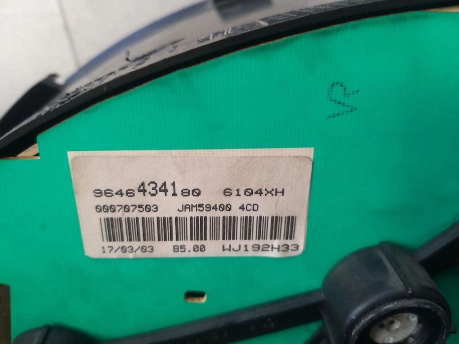 Ceasuri bord diesel citroen berlingo 9646434180