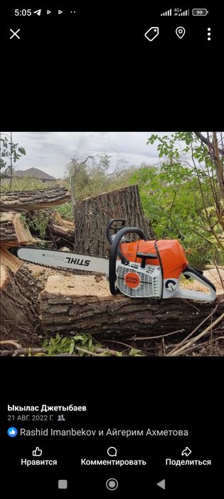 Обрезка деревьев