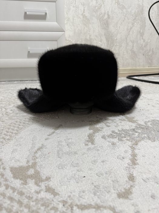 Норковая шапка ушанка