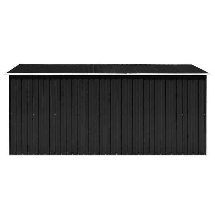 Градинска барака, 257x392x181 см, метал, 4 Цвята