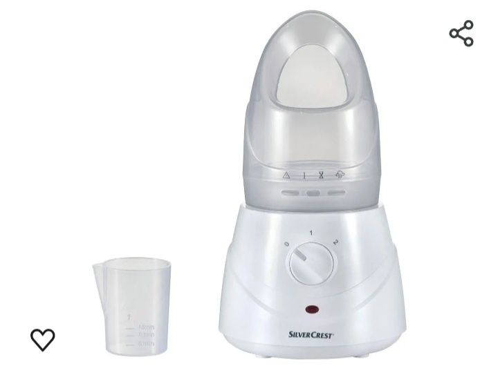 Sauna faciala și inhalator 2 în 1 Silvercreste