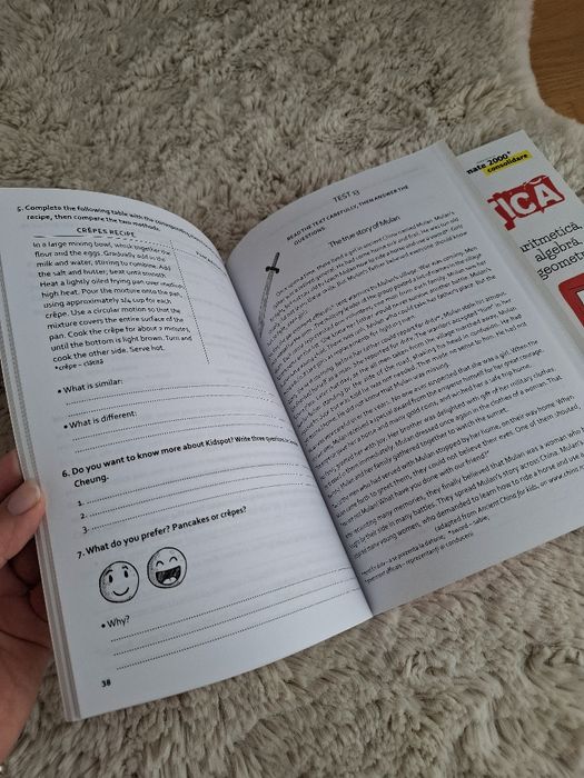 Culegere matematica clasa a 5-a +CADOU culegere engleză