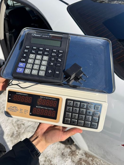 Весы + калькулятор в подарок