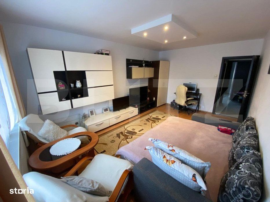 Apartament 3 camere, 55mp, parcare, mobilat si utilat, Baciu, zona pri