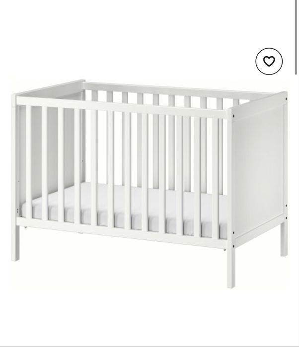 Бебешко легло IKEA SUNDVIK + Матрак SKÖNAST