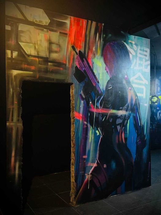 Профессиональная роспись стен | Граффити | Стритарт | Художник | Мурал