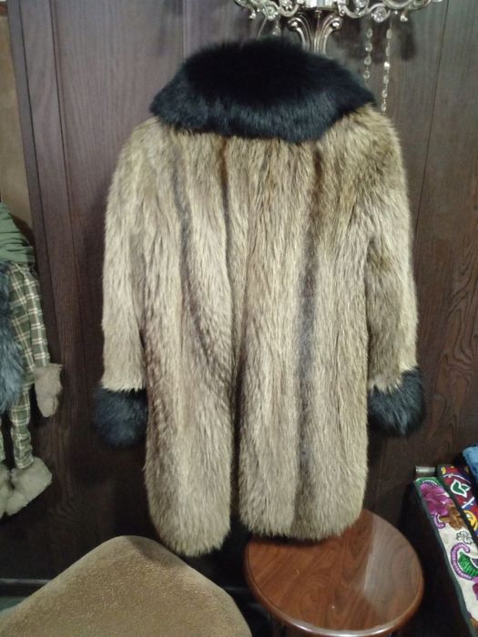 Натуральная Шуба Енот С Писцом