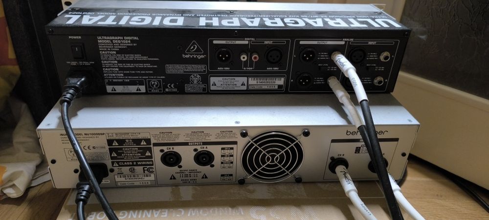 Усилвател и еквалайзер BEHRINGER