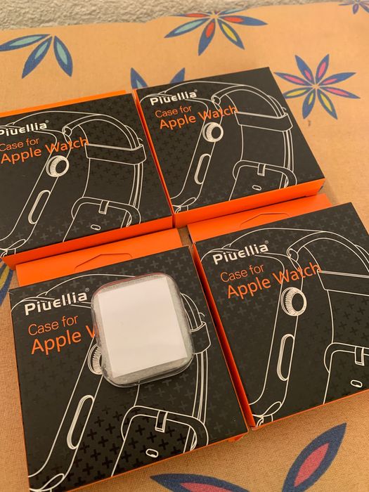 Силиконов протектор за Apple Watch 44мм, прозрачен