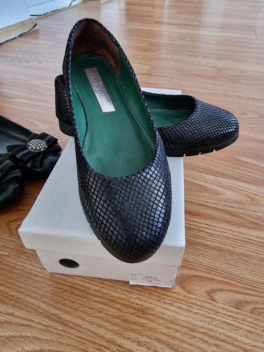 Balerini piele naturala