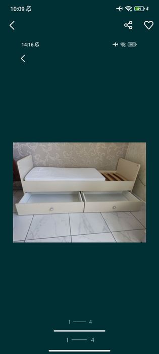 Продам кровать детскую