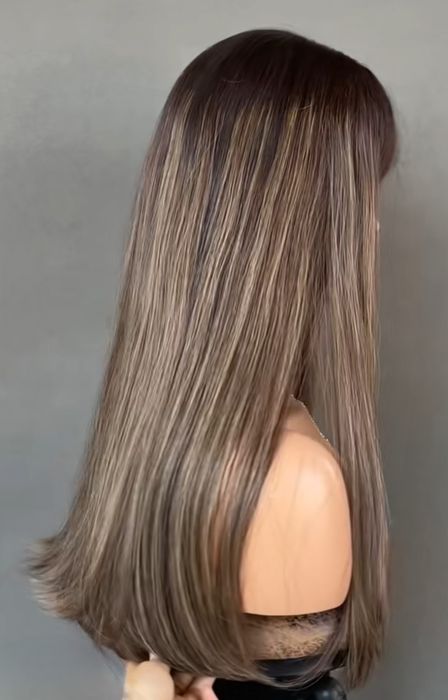 Перука от естествена коса -изработка.