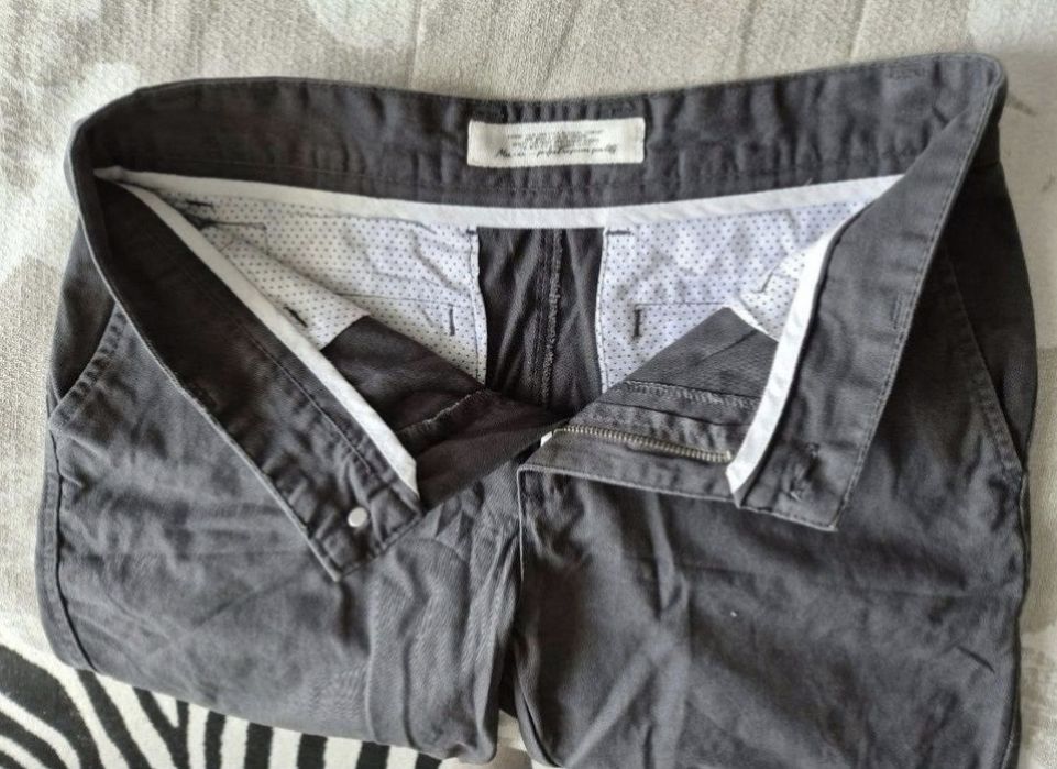 Pantaloni Scurți Bărbați Casual Mu-ii, Gri Închis, Mărime 32