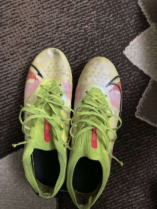 Бутсы Меркуриал зеленые