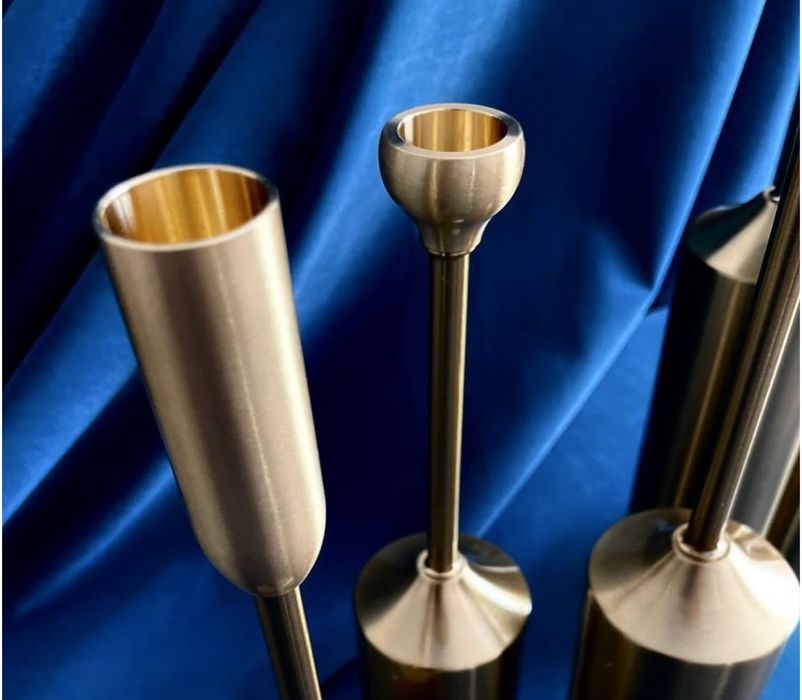 Подсвечники латунь